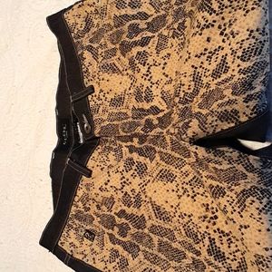 Guess jeans..snakeskin look front black on back
